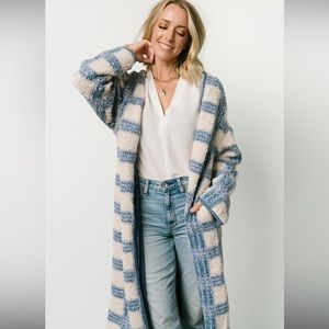Listicle Breckenridge Sherpa long cardigan